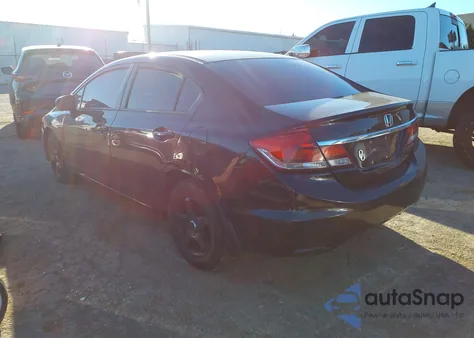 2014 Honda Civic Lx из США, поврежденный, VIN 2HGFB2F52EH509353